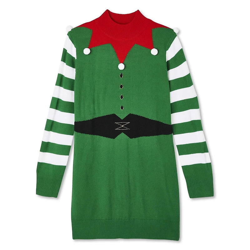 George Women's Christmas Sweater Tunic