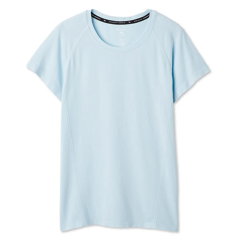 T-shirt sans coutures Athletic Works pour femmes