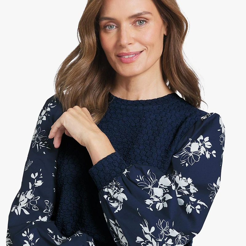 Chaps Quilt Pulover