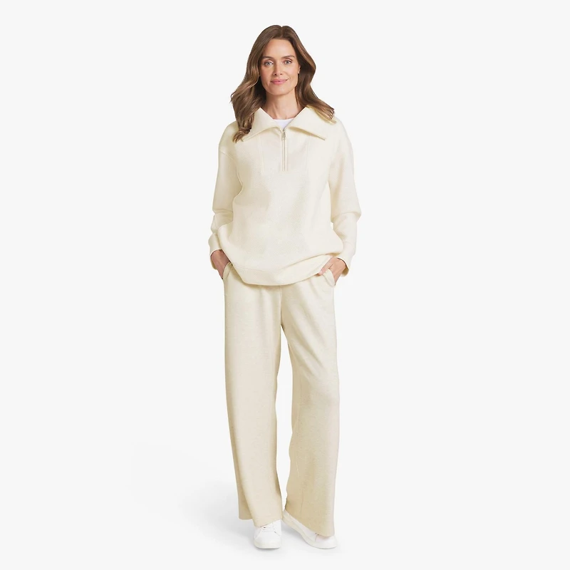 CHAPS  QTR ZIP TOP
