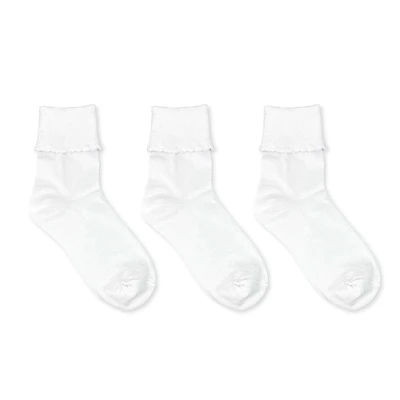 Chaussettes à revers Secret® 3pk Tailles 6 à 10