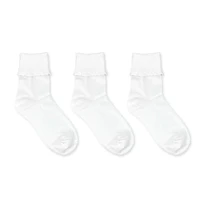 Chaussettes à revers Secret® 3pk Tailles 6 à 10