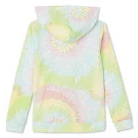 Chandail à capuchon avec ourlet drapé George pour filles