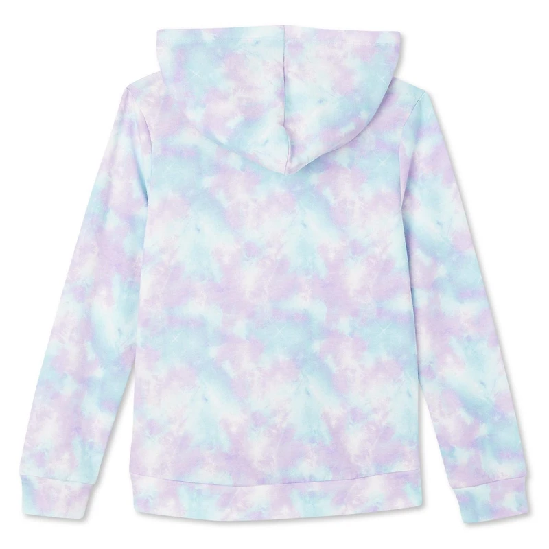 Chandail à capuchon avec ourlet drapé George pour filles
