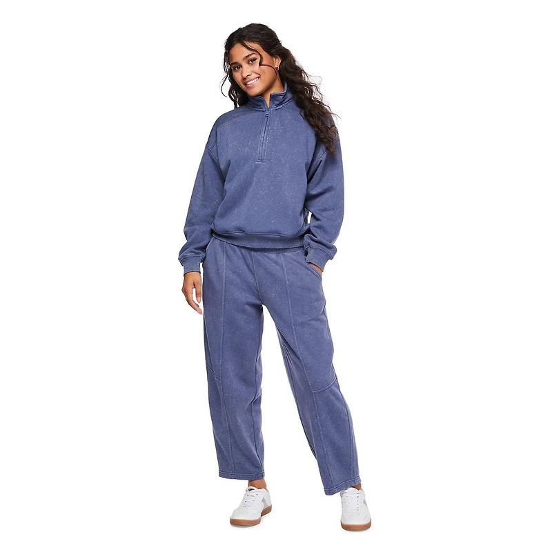 Coton ouaté à demi-fermeture éclair Wild Skye pour femmes