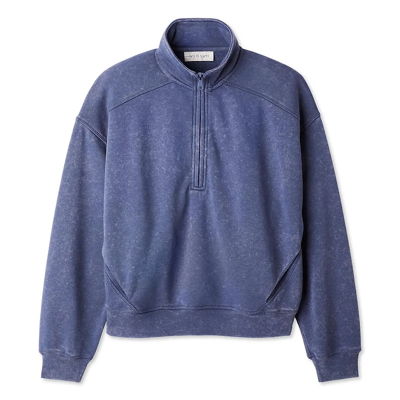 Wild Skye Women's Half Zip Sweatshirt