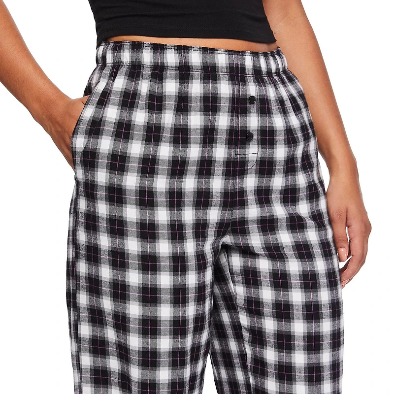 No Boundaries Women's Flannel Pajama Pant