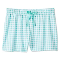 Short de nuit à effet peau pêche No Boundaries pour femmes