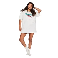 No Boundaries Women's Sleep Shirt