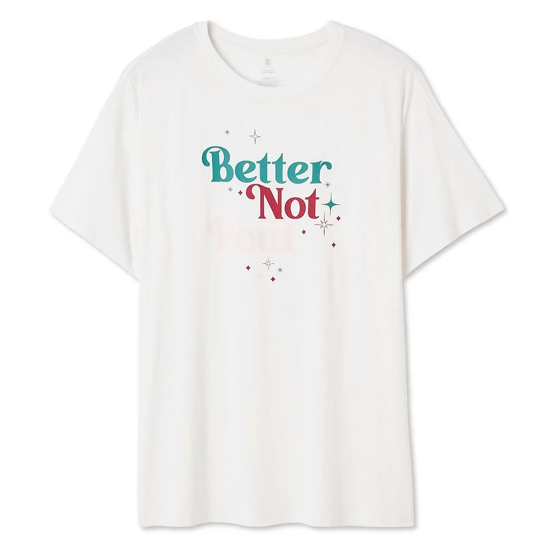 No Boundaries Women's Sleep Shirt