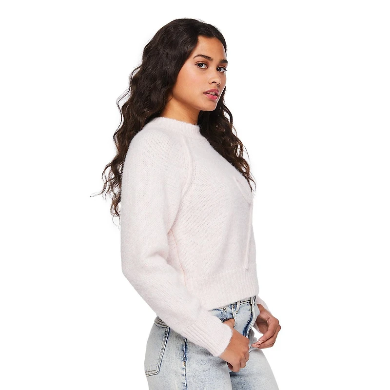 No Boundaries Women's Bow Sweater
