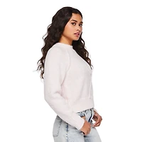 No Boundaries Women's Bow Sweater