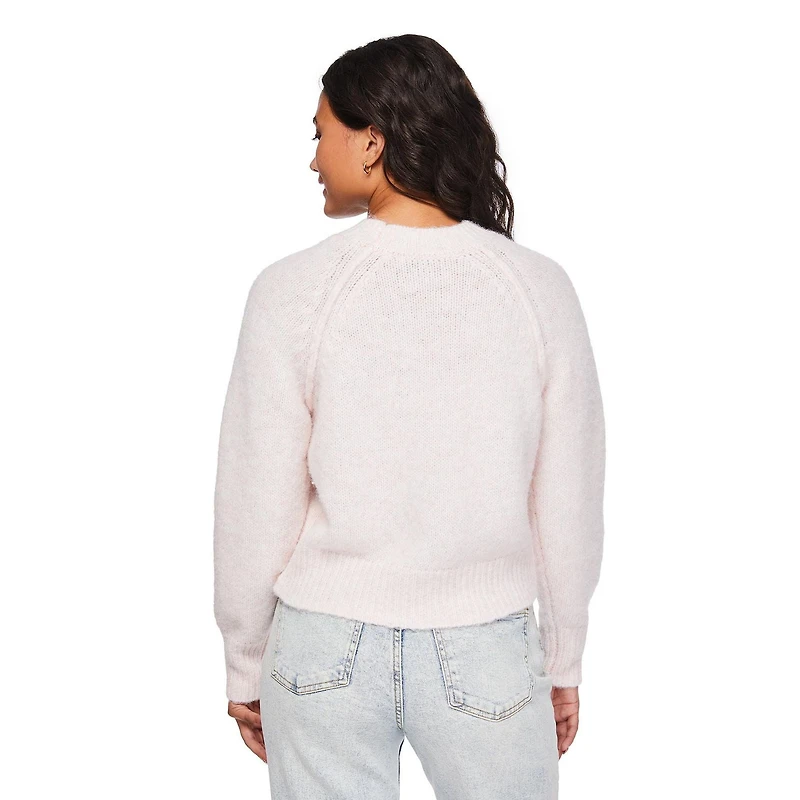 No Boundaries Women's Bow Sweater
