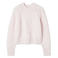No Boundaries Women's Bow Sweater