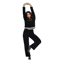 No Boundaries Women's Cozy Pajama 2-Piece Set