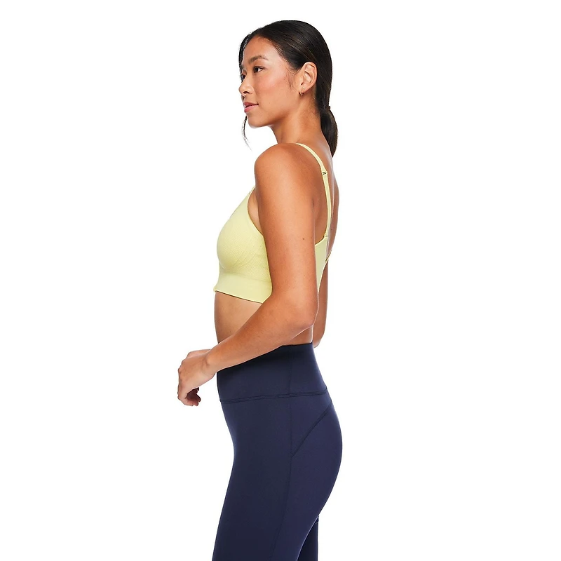 Athletic Works Women's Zipper Front Bra