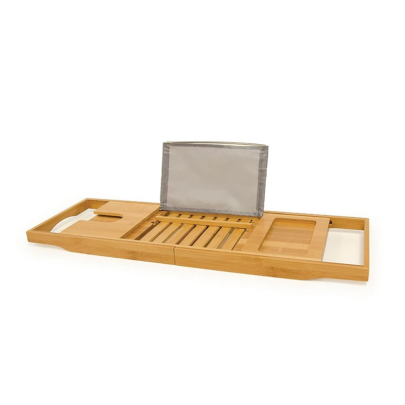 Plateau de baignoire en bambou