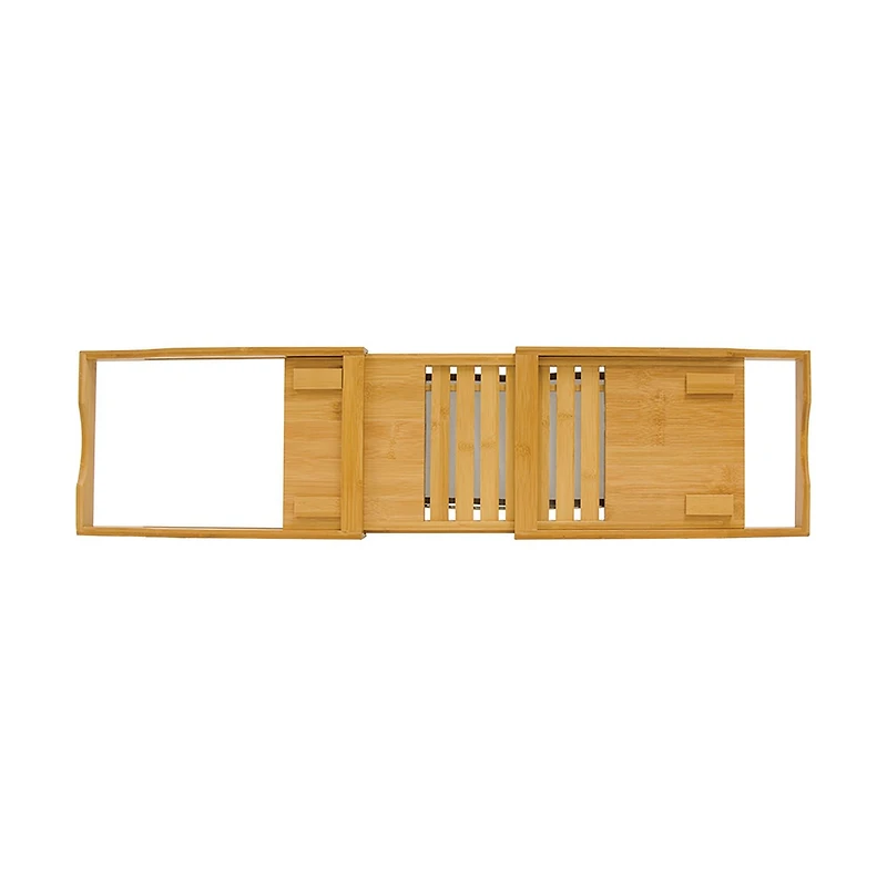 Plateau de baignoire en bambou