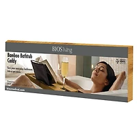 Plateau de baignoire en bambou