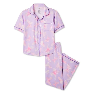 George Girls' Two Piece Pajama Set