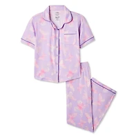 George Girls' Two Piece Pajama Set