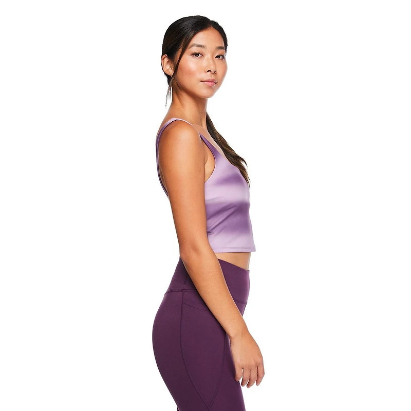 Soutien-gorge à coupe longue avec imprimé Athletic Works pour femmes
