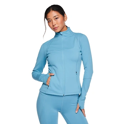Veste zippée sur la longueur Athletic Works pour femmes