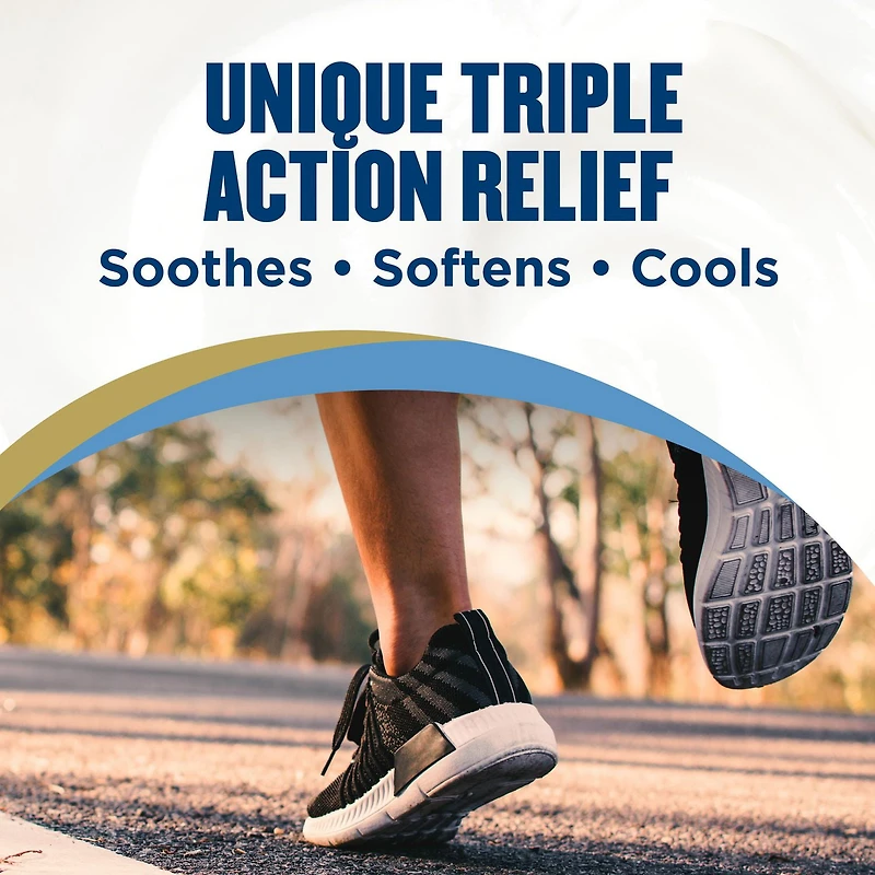 Gold Bond Medicated Crème analgésique pour les pieds, tube de 113 g, crème pour les pieds pour un soulagement rapide et temporaire des douleurs mineures aux pieds, douleurs musculaires et articulaires associées à l'arthrite, aux entorses et aux foulures 113g