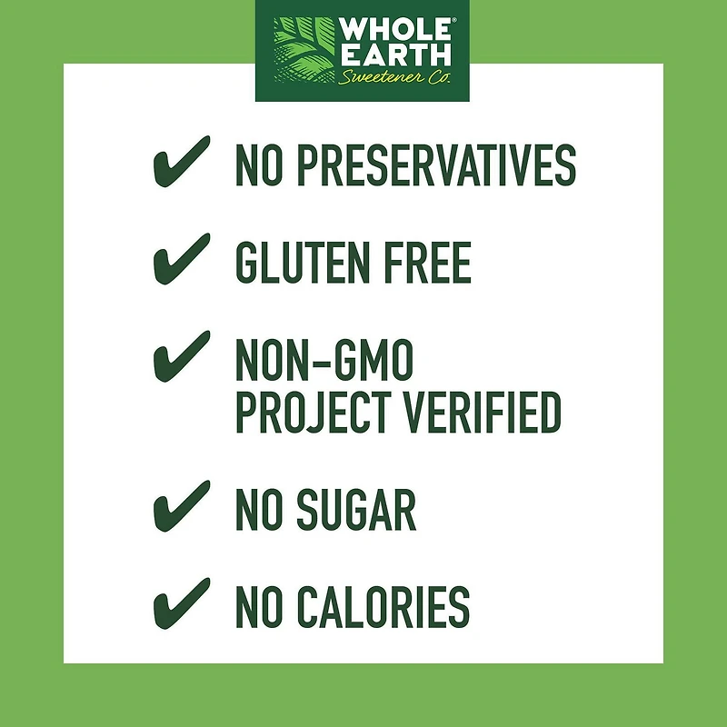 Whole Earth Fruit du Moine et Stevia 80pk