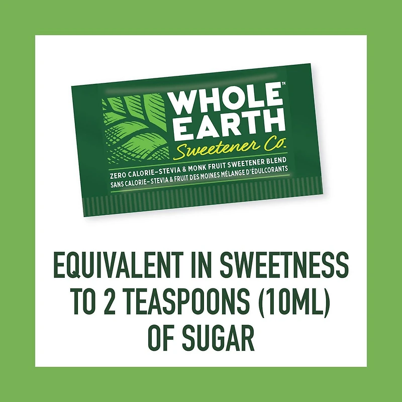Whole Earth Fruit du Moine et Stevia 80pk