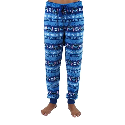 Disney Stitch Women’s Cuffed Pajama Pants