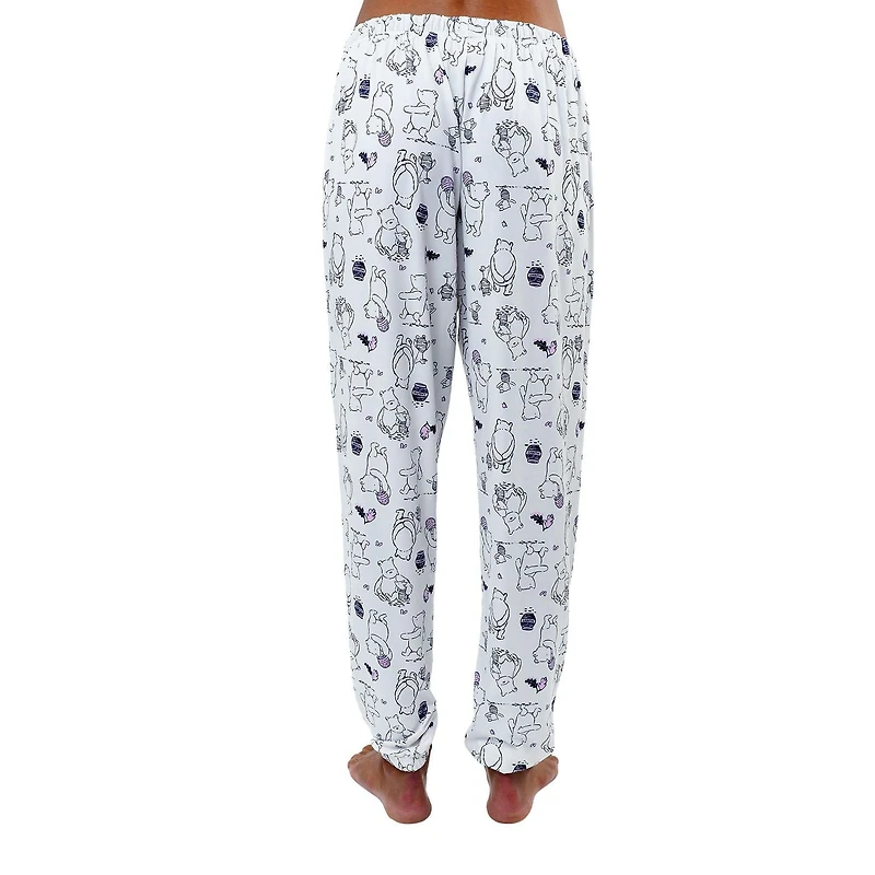 Disney Winnie the Pooh Women’s Cuffed Pajama Pants
