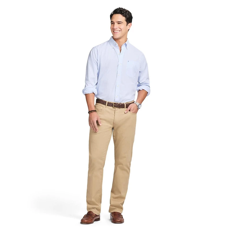 IZOD L/S PERFORMANCE WOVEN SHIRT