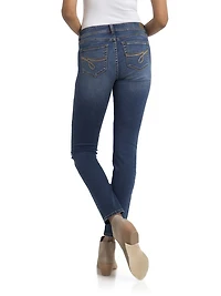 Jordache Women's Mid Rise Curvy Skinny Jean