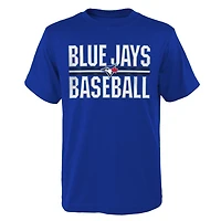 T-SHIRT A MANCHES COURTES GARCONS TORONTO BLUE JAYS
