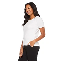 Iyla Women's Interlock Crew Neckline Tee