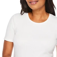 Iyla Women's Interlock Crew Neckline Tee