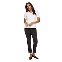 Iyla Women's Interlock Crew Neckline Tee