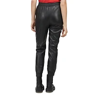 Mexx pantalon de jogging en faux cuir pour femmes
