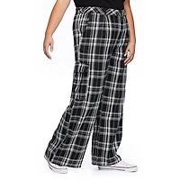 Harper + Zoe Plus Women's Wide Leg Utility Pant