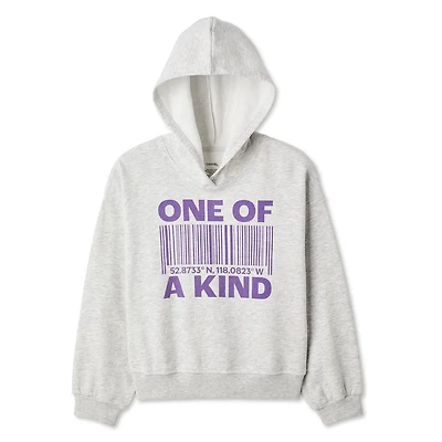 Haut à capuchon avec imprimé graphique George pour filles