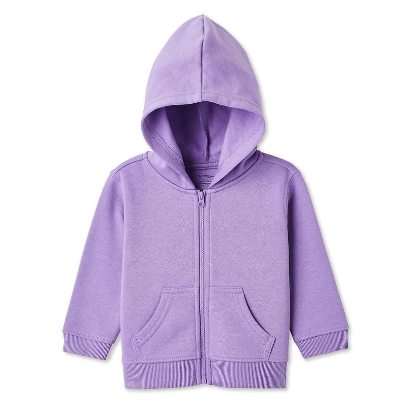 George Baby Girls' Full Zip Hoodie