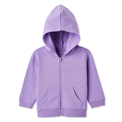 George Baby Girls' Full Zip Hoodie