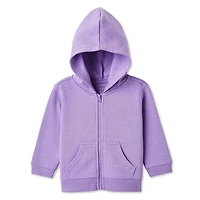 George Baby Girls' Full Zip Hoodie