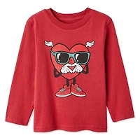 George Toddlers' Gender Inclusive Long-Sleeve Valentine's Day T-Shirt