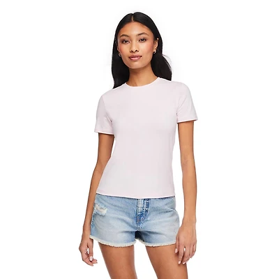 T-shirt ajusté No Boundaries pour femmes