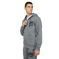 Chandail à capuche imprimé en Zips Fz Fleece pour homme Ecko Unltd