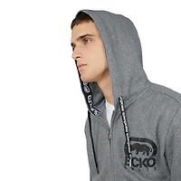 Chandail à capuche imprimé en Zips Fz Fleece pour homme Ecko Unltd