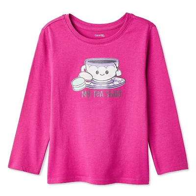 George Toddler Girls' Long-Sleeve Graphic T-Shirt