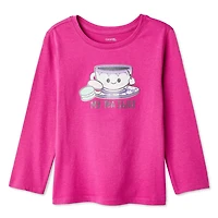 George Toddler Girls' Long-Sleeve Graphic T-Shirt